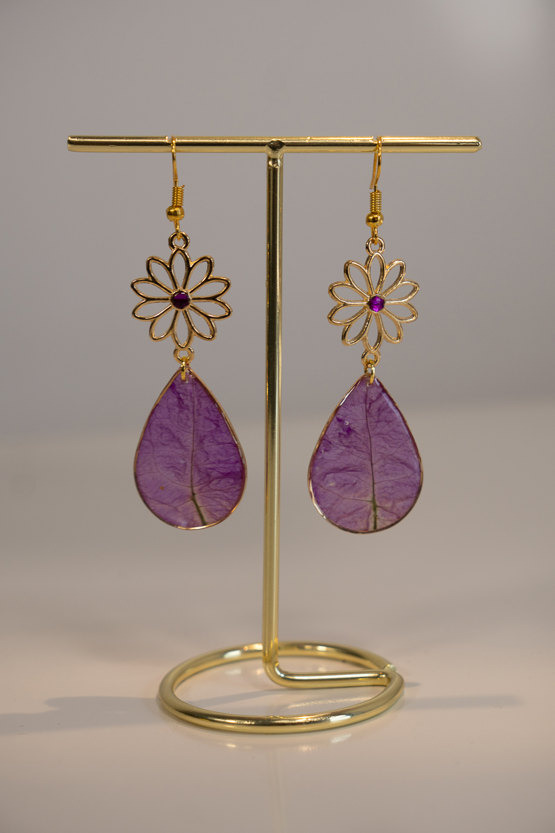 Pendientes flor y buganvilla - Imagen 6