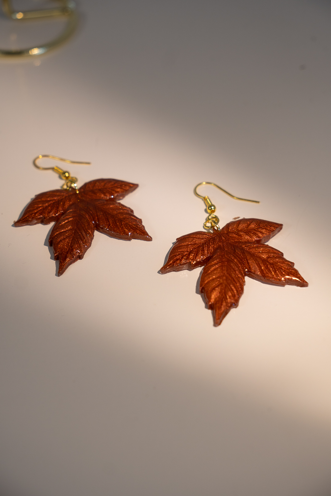 Pendientes hojas de otoño - Imagen 2