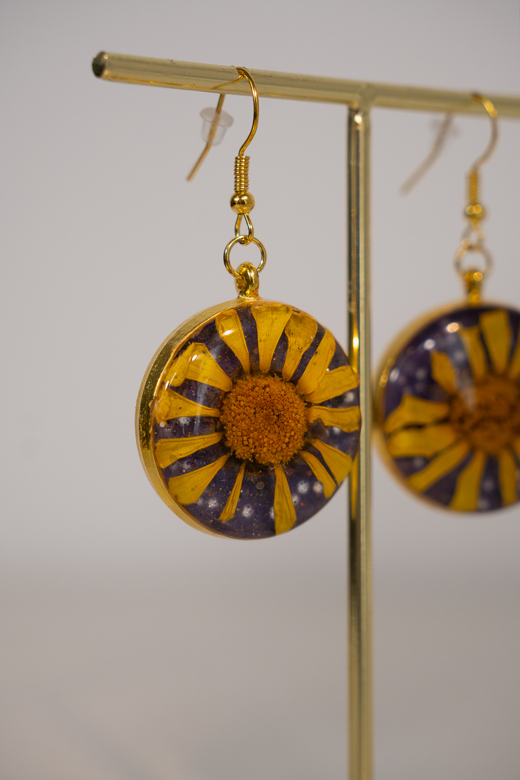 Pendientes margarita - Imagen 3