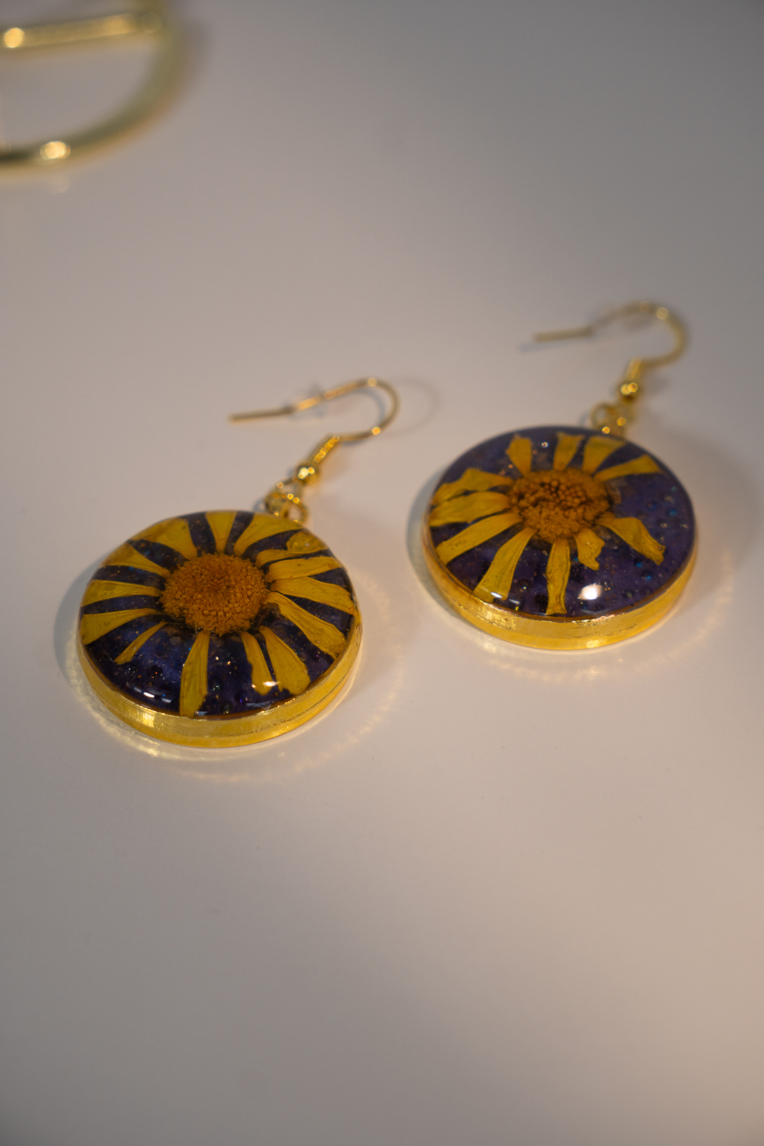 Pendientes margarita - Imagen 2