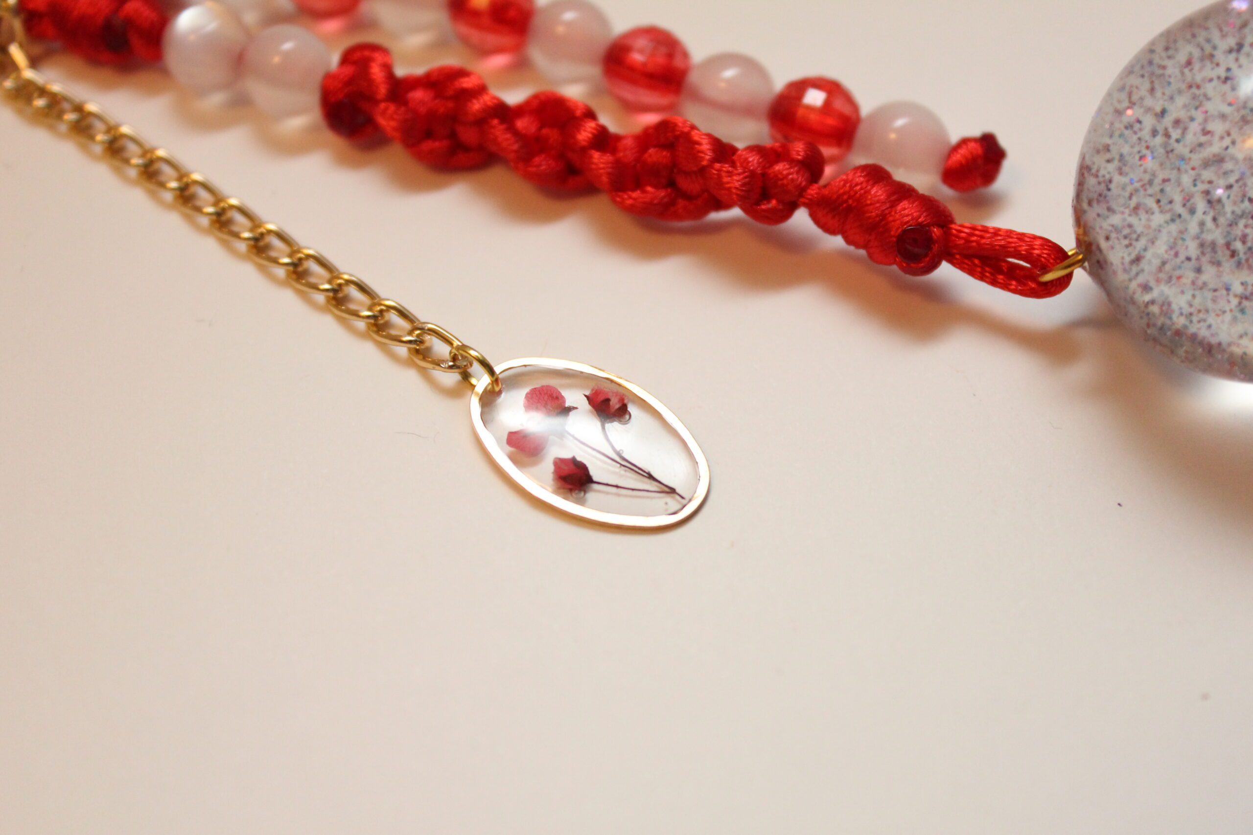 Llavero rojo esfera - Imagen 5