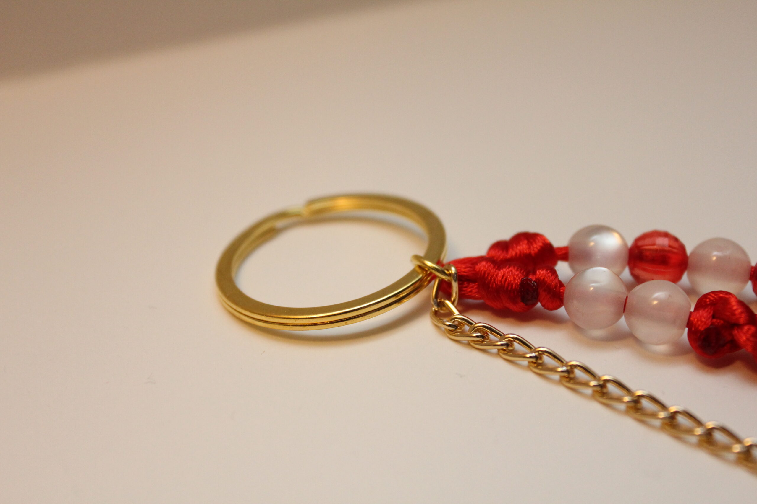 Llavero rojo esfera - Imagen 4